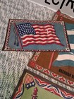 3-antique 1900-1920 s Flannel Tobacco Cigar Felt Flags 2- 15  X 10    1- 8 5   5 