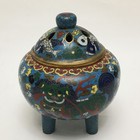 Fine Old Chinese Cloisonne Incense Burner
