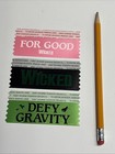 Wicked Broadway Convention Ribbons Lot Of 3  For Good  Show Logo  Defy Gravity 