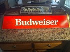 Vintage Budweiser Clydesdale Team Pool Table Bar Light   40    King Of Beers