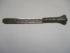 Antique Russian Kokoshnik 84 Sterling Silver Filigree Letter Opener Page Cutter