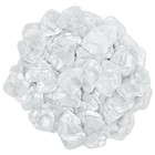 Celluloid White Pearl Guitar Pick - 0 96 Mm Heavy Gauge - 330 Home Plate Shape