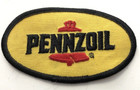 Old New Stock Pennzoil Embroidered Advertising Patch 3 1 2  Cloth-solid Red