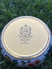 Vintage Daher Decorated Ware Floral Print Round Tin-england 