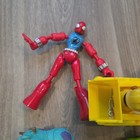 Mixed Lot Of 20 Toys Action Figure Toy Various Brands Heros Vehicle Hero B