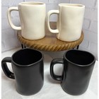 Gently Used Lot Of 4 Halloween Mugs Spooky Rae Dunn