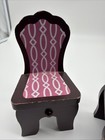 Kidkraft 2 Chairs Wooden Dollhouse Furniture Barbie Size Flaws
