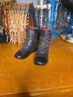 Victorian Era Antique Leather Baby Button-up Shoe Boots Toddler Kids 