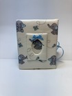 Baby Boy Elephant Photo Album -holds 100 4x6 Photos - Handmade