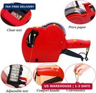 Mx-5500 8 Digits Price Tag Gun With 5000 Sticker Labels And 3 Ink Refill  Label