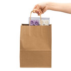 Brown Kraft Paper Bags With Handles Bulk  5 9 x3 2 x8 3  100pcs Paper Gift Bags