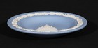 St  Paul s Cathedral Wedgwood Blue Jasper Ware 4 1 4   Trinket Dish Vintage
