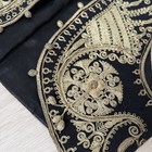 Antique 19th C Turkish Ottoman Metallic Embroidered Wool Vest 