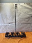 S -vintage Antique 1932 Wrought Iron Hearth Fireplace Swivel Toaster   Nice Find