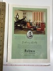 1940 Baldwin Piano Print Ad Vintage Lily Pons Lord Taylor Design Fashion