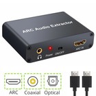 Hdmi Arc 3 5mm Converter Adapter Audio Extractor Digital Dac To Rca Coax Spdif