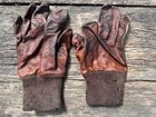 Vtg Abercrombie And Fitch England Leather Shooting Gloves Size 8 5 Bird Hunting