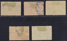 Us 1904 Sc 323 327 Used Set Includes 3   Mint Hinged