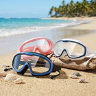 Adult Wide View Clear View Swimming Goggles  Anti-fog Uv No Leak Pool Goggle New