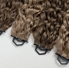 Seamless Curly Genius Weft Hand-tied Weft  100  Remy Human Hair Extensions 100g