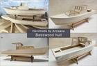 Sailingstory Wooden Classic Lobster Boat Model Boat Decor Ship Model Nautical   