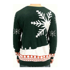 Unisex Happy Santa Claus Peeing In Snow Funny Ugly Christmas Cosplay Sweater