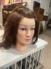 Training Head 6r1712b0216 100  Real Hair Mannequin With Clamp