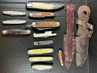 Lot Of Pocket fishing Knives And Other-see Description