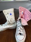 Vintage Converse Chuck Taylor All Star Extra High Fold Down Usa Made Size 5 Mix