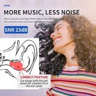High Fidelity Ear Plugs For Musicians Noise Cancelling Reusable - 2 Pairs