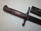 Wwi-wwii Italian M1891 Bayonet   Scabbard