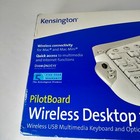 Kensington Pilotboard Wireless Desktop For Mac Multimedia Keyboard Optical Mouse