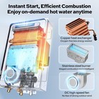 Tankless Water Heater 120k Btu 5 1gpm Natural Gas Outdoor Residential Whole Home