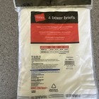 Hanes Men S Tagless Boxer Briefs - 4 Pack - White   Small   Nip