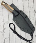 Kydex Sheath For Beavercraft Cgk1 Camp Fixed Blade  Drop Clip  Hand Made  Bvr020