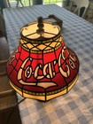 Coca-cola Acrylic Stained Glass 15  Tall Tiffany-style Light Lamp