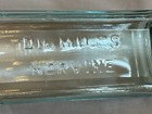 Antique Dr Miles Restorative Nervine Medicine Bottle Aqua Glass 8  Tall 