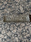 Vintage Pewter Oblong Elephant Tray Bread Relish Safari Jungle
