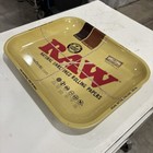 Raw Classic Large Rolling Tray Natural Hemp Papers 11    X 14   
