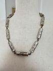Women   s Vintage Taxco Mexican Sterling Silver Necklace   Matching Earrings  5oz