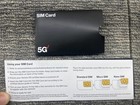 Lot Of 10 Verizon 5g Sim Card Bulksim Nano Triple Cut Postpaid Prepaid
