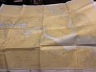 Vintage 1974 Noaa Nautical Chart 530 James River Va 9th Ed Maritime Decor