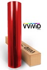 Vvivid Transparent Colorful Vinyl Window Tinting Sheets  1 49ft X 5ft  Red 