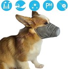 3x Dog Face Mask Pet Protective Muzzle Breathable Soft Cotton Mouth Mask Pm2 5