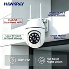 4-pack Wireless 5g Wifi Security Camera System Smart Outdoor Night Vision 1080p