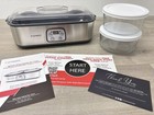 Ultimate Probiotic Yogurt Maker With Adjustable Temperature   Time  2 Bowls 