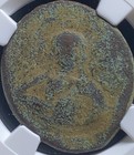 Jesus Christ Ancient Byzantine Empire Coin 1020ad-1028ad Follis Genuine Ngc