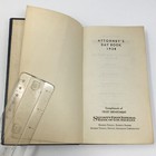 Vtg 1938 Attorney s Day Book Date Security First National Bank Los Angeles  Ca