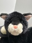 First   Main Cat Sebastian Black White Kitty Plush Stuffed Animal 11    Vintage