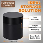 Smell Proof Jar4 Oz    4 Pack Air Tight Herb Container   thick Uv Resistant Jar W   